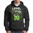Livello 10 Controllerideogiochi 10° Compleanno Giocatore Regalo Ragazzi Felpa con cappuccio