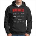Mathflix Formule Di Calcolo Matematico Preferite Nerd Felpa con cappuccio