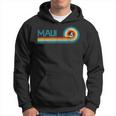 Maui Hawaiiintage Surfer Souvenir Surf Kapuzenpullover