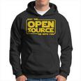 May Open Source Programming Devops Software Linux Java Felpa con cappuccio