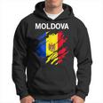 Moldova Flag Kapuzenpullover