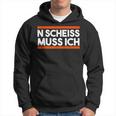 Morgenmuffel College Zicke Sarcasmus Nen N Scheiss Muss Ich S Kapuzenpullover