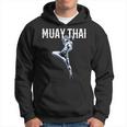 Muay Thai Thai Boxe E Kickboxing Felpa con cappuccio