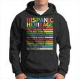 National Latino Countries Flag Hispanic Heritage Month 2024 Hoodie