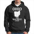 Ohio Lo Stato Di Buckeye Felpa con cappuccio
