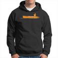 Open Canadian Canoa Barca Canoa Paddling Grafica Felpa con cappuccio