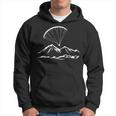 Parapendio Conolo Montagna Paragliding Paraglider Regalo Felpa con cappuccio