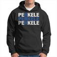 Perkele Finnish Flag Finland Suomi Distressed Kapuzenpullover