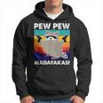 Pew Pew Madafakas Crazy Mapache Gun Regalos Divertidos Sudadera