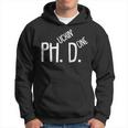 Phucking Done Phd Divertente PhD Grad Candidate Student Felpa con cappuccio