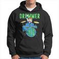 Piccolo Regalo Del Batterista Drummer Kid Felpa con cappuccio