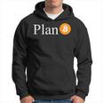 Plan B Bitcoin Meme Felpa con cappuccio