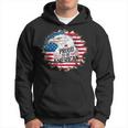 Proud To Be American 4Th Of July Eagle Freedom Usa Flag Hoodie