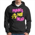 Punk's Not Dead Felpa con cappuccio