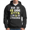 Regalo Divertente Non Ho 68 Anni Di Compleanno Uomo Donna Felpa con cappuccio