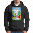Rio De Janeiro Cristo Redentor Brasile Skyline Silhouette Felpa con cappuccio