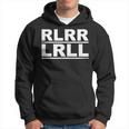 Rlrr Lrll Batteria Drummer Paradiso Musicista Rlrrlrll Felpa con cappuccio