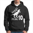 Roar Ich Bin 10 Jahre Alt 10Th Birthday T-Rex Dino Kapuzenpullover