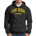 San Diego California Classicointage Felpa con cappuccio