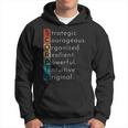 Scorpio Sign October November Birthday Vintage Scorpio Facts Hoodie