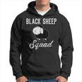 Sheep Squad Divertente Pecora Nera Felpa con cappuccio