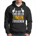 Simon So Gut Kann Nur Ein Simon Look S Kapuzenpullover