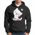 Simpatico Gattino Kawaii Cat Kitten Felpa con cappuccio