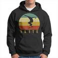 Skateboarding Regalo Skater Retro Skateboard Felpa con cappuccio