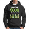 Soju Corea Bevitore Di Alcool Regalo Soju Coreano Felpa con cappuccio