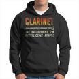 Strumento Musicale Regalo Per Clarinettista Clarinetto Felpa con cappuccio