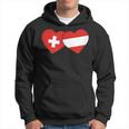 Swiss Flag Austria Flag Switzerland Austria Kapuzenpullover