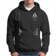 Techwear Goth Ninja Tracker Felpa con cappuccio