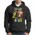 Tengo 2 Años 2º Cumpleaños Mono Sudadera