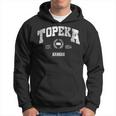 Topeka Ks Kansas Felpa con cappuccio