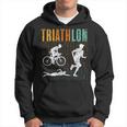 Triathlon Triathlon Sport Triathlete Felpa con cappuccio