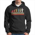 Uomointage Retro Divertente Apicoltore Evolution Felpa con cappuccio