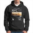 Urban New York City GraphicNew York City Skyline Felpa con cappuccio