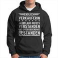 Verkäuferin Prüfung Ausbildung Bestanden Kapuzenpullover