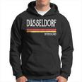 Vintage Düsseldorf Germania Tedesco Felpa con cappuccio