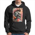 Vintage Graffiti Biker Rocker Skull Punk Horror Skull Kapuzenpullover