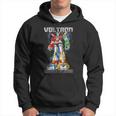Voltron Retro Defender Space Distressed Felpa con cappuccio