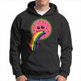 Vomito Arcobaleno Anguria Frutta Felpa con cappuccio