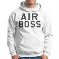 Air Boss Aircraft Carrier Deck Boss Militare Stampa Posteriore Felpa con cappuccio
