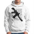 Ar-15 M4 Con Fucile D'assalto Felpa con cappuccio