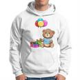 Bambino 1 Compleanno Bambini & Orsacchiotto Regalo Di 1 Anni Felpa con cappuccio