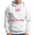Bambino Keep Calm Fratellino Annuncio Gravidanza Sorella Maggiore Felpa con cappuccio