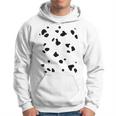 Cane Dalmata Carnevale Del Martedì Grasso Felpa con cappuccio