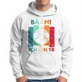 Children's Bäm Ich Bin 10 Zehn Jahre Junge 10Th Birthday Football Kapuzenpullover