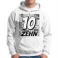 Children's Birthday Ich Bin 10 Zahlwort Zehn Kapuzenpullover