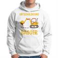 Children's Excuse Das Ich Zu Spät Bin Digger Driver Boy Digger 80 Kapuzenpullover